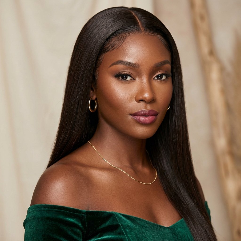 Silky Straight HD Wig